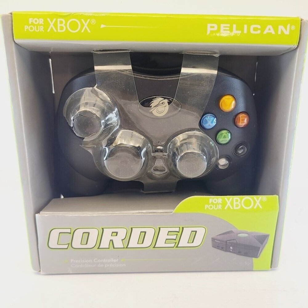Pelican Xbox Corded Precision Controller For Original Xbox PL-2057 New
